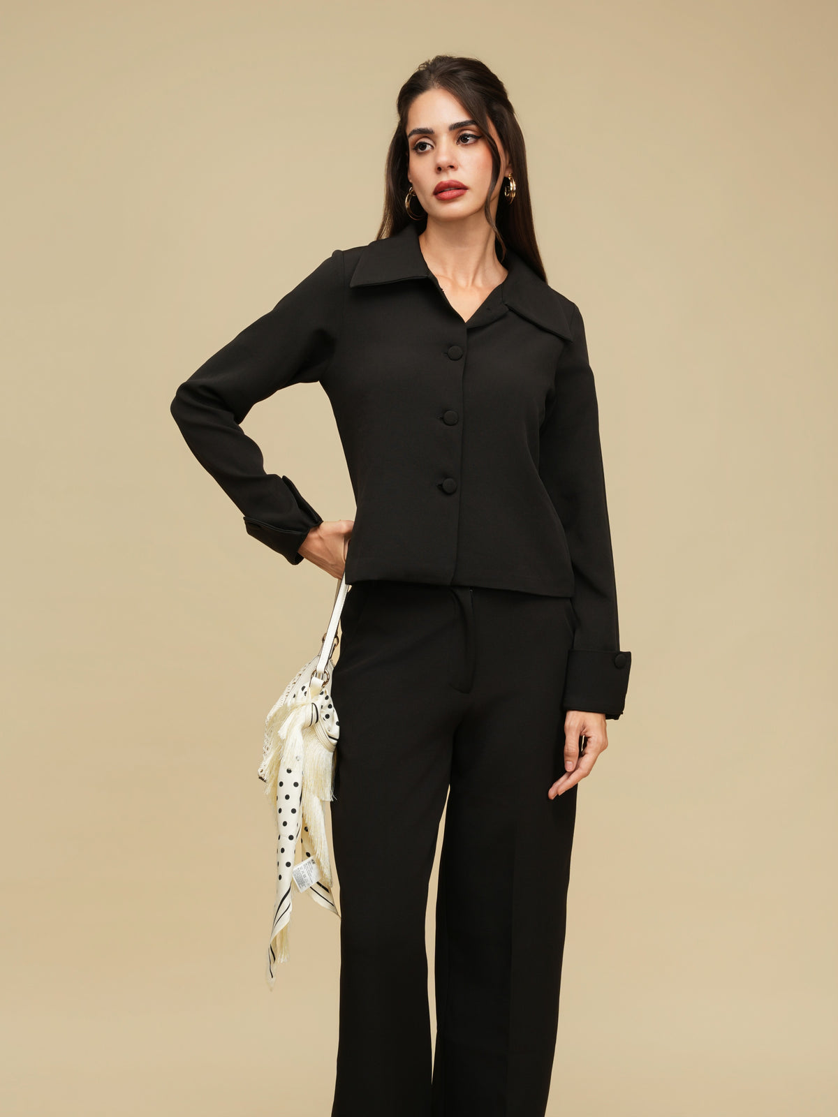 The Effortless Shacket – Black
